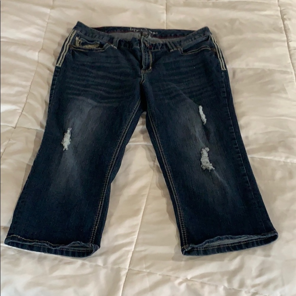 Capri jeans